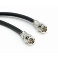 thumbnail image 2 of Hd Sdi Cable - Black Coaxial Bnc Male To Male 6Ft - 75 Ohm 3Gbps, 2 of 6