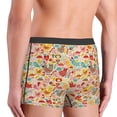 thumbnail image 4 of Kdxio Men's Boxer Briefs with Colorful Chicken Print - Comfortable and Breathable Underwear for Everyday Wear, 4 of 7