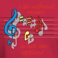 thumbnail image 3 of CafePress - Life Without Music Dark T Shirt - Men's Classic Graphic Cotton T-Shirt, 3 of 4