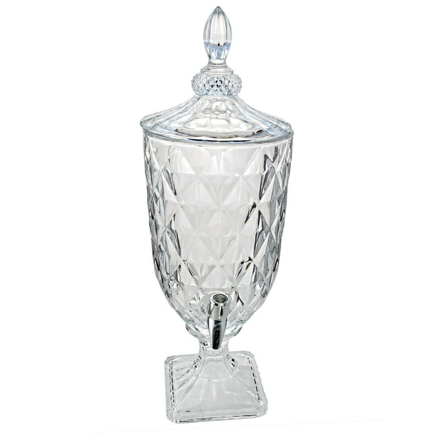 Dispensador de Vidrio Diseño Diamante, 3 L
