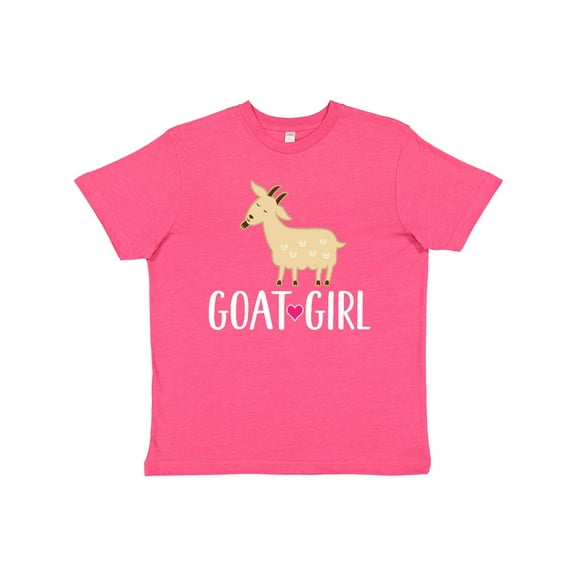 Inktastic Goat Girl Farm Animal Youth T-Shirt