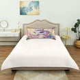 thumbnail image 6 of Haosy Satin Pillowcase for Hair and Skin Standard Cooling Silk Pillow Case with Envelope Closure Colorful Cute Unicorn and Flower 20"x40", 6 of 9
