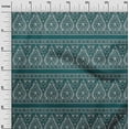 thumbnail image 2 of oneOone Organic Cotton Poplin Twill Fabric Stripe|Leaves & Floral Block Printed Craft Fabric BTY 42 Inch Wide, 2 of 4