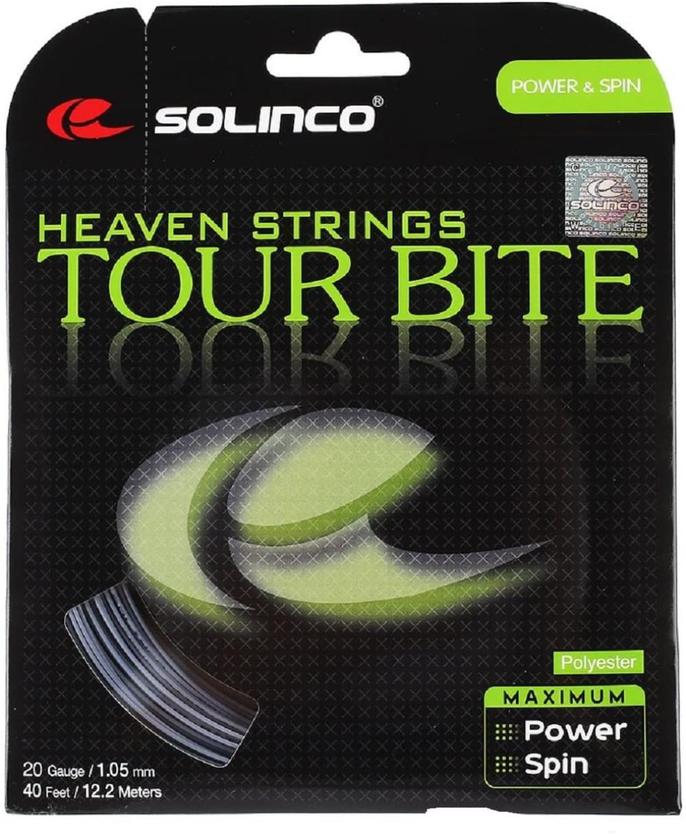 2 Packs Solinco Tour Bite 20 g 1.05 mm Tennis String 