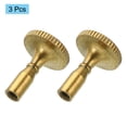 thumbnail image 3 of Unique Bargains Lamp Turn Switch Knob On/Off Replacement Twist Knobs for Lamp Socket, Gold Bronze 3 Pack, 3 of 6