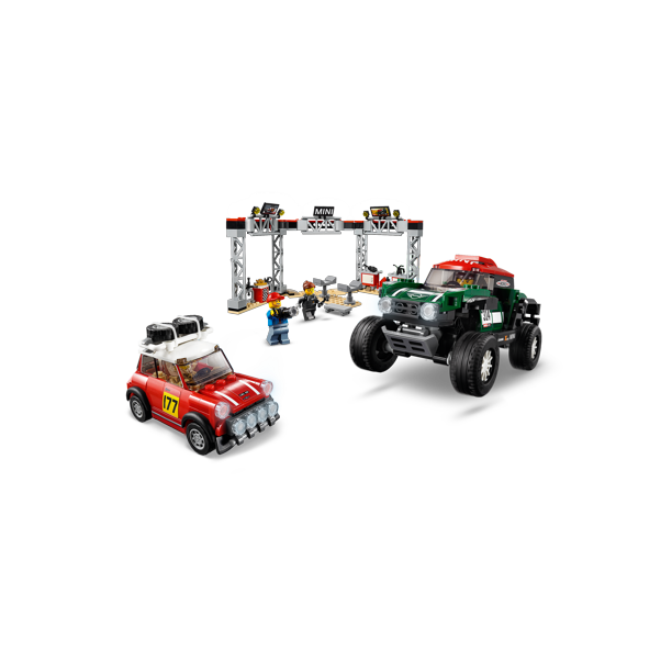 LEGO Speed Champions 1967 Mini Cooper S Rally and MINI J 75894 - Walmart.com