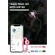 thumbnail image 4 of Collar para gatos con Airtag - Seguimiento GPS, hebilla de seguridad y bandas reflectantes, ajustable 20-33cm, incluye campana extraíble. ¡Encuentra a tu mascota fácilmente de día o noche!, 4 of 7