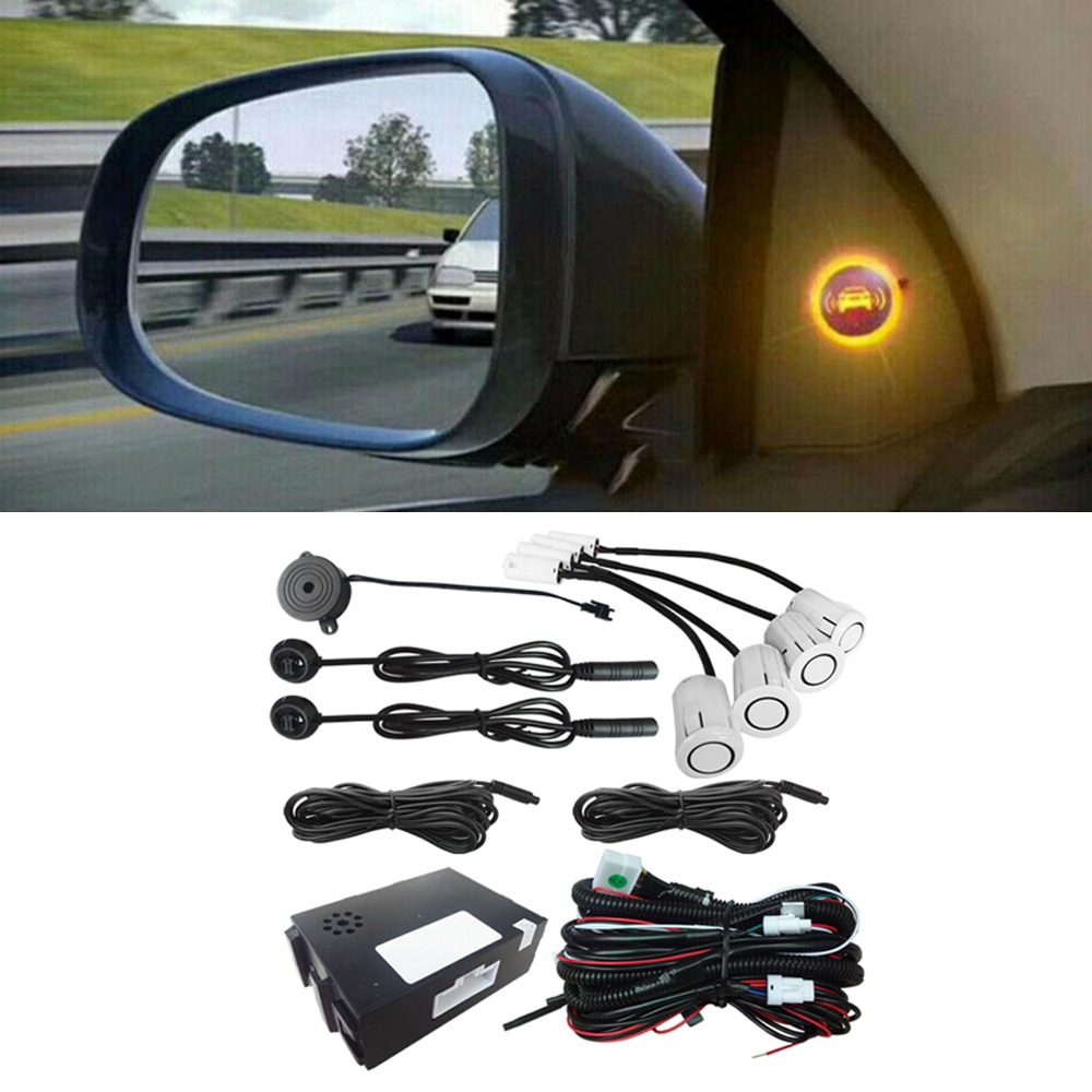 TopMax 4 Radar Sensor Car Distance Detection System Blind Spot