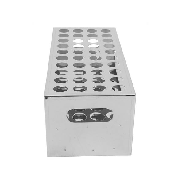 Anti-Alkal Multi-Use Durable Shape Tube Rack, Stainless Steel Test Tube Rack, For Drying Tubes Chemical Experiments