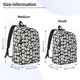 thumbnail image 2 of Easygdp Panda Bear Mochila de Lona Resistente para Laptop, Compatible con Laptops de 15 a 17 pulgadas, Ideal para Escuela, Trabajo y Viajes-Medium, 2 of 5