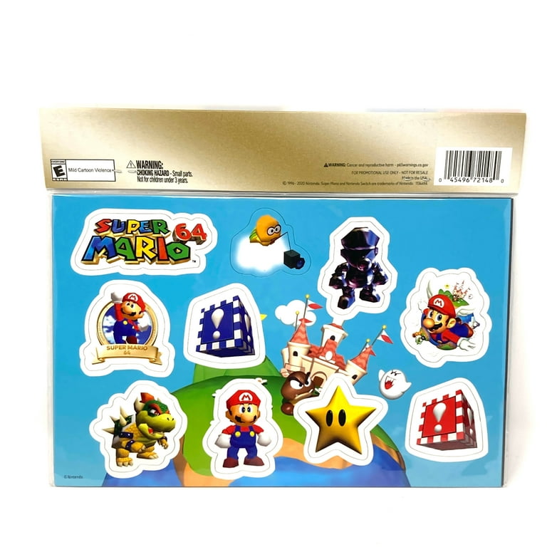 Super Mario Bros. 3 Super Mario All-Stars SNES Sticker Set (34 Pieces)
