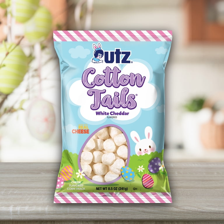 Utz White Cheddar Cotton Tails, 8.5 oz Bag - Walmart.com