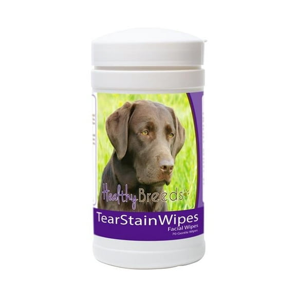 Healthy Breeds 840235152477 Labrador Retriever Tear Stain Wipes