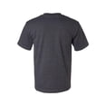 thumbnail image 3 of Bayside - USA-Made 50/50 T-Shirt - 1701 - Charcoal Heather - Size: 3XL, 3 of 3