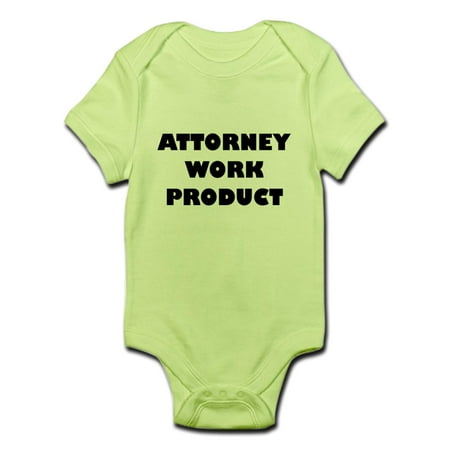 CafePress - Attorney Work Product Baby Body Suit - Baby Light Bodysuit