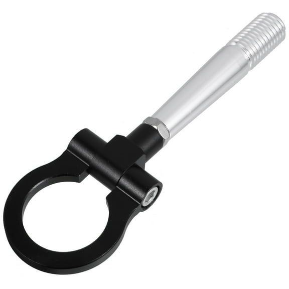 Front Tow Hooks Car Hooks Trailer Hitch Rear Bumper Tow Hook 23X7CM Black