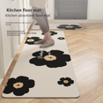 thumbnail image 2 of Alfombra de cocina de estilo retro, alfombra de piso larga resistente a las manchas para el hogar, alfombra de piso para puerta de entrada de fácil secado, alfombra de una pieza, 2 of 6