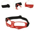 thumbnail image 6 of funtasica Sports Goggles Frame Glasses Frame Anti Fall Eyewear Frame Men Women for Tennis Soccer Riding Motorcycle Racquetball Football Red, 6 of 8