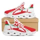 thumbnail image 1 of Zapatillas de deporte de malla con cordones transpirables para primavera y verano con estampado de la bandera del Líbano para mujer, zapatillas ligeras para correr, 1 of 6