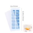 thumbnail image 4 of Ysjzbs Ice Cube Tray Kitchen Gadgets Summer Ice Tray Is Easy to Release, Silicone Spill-Proof Removable Cover Clearance&nbsp;Item Blue, 4 of 4