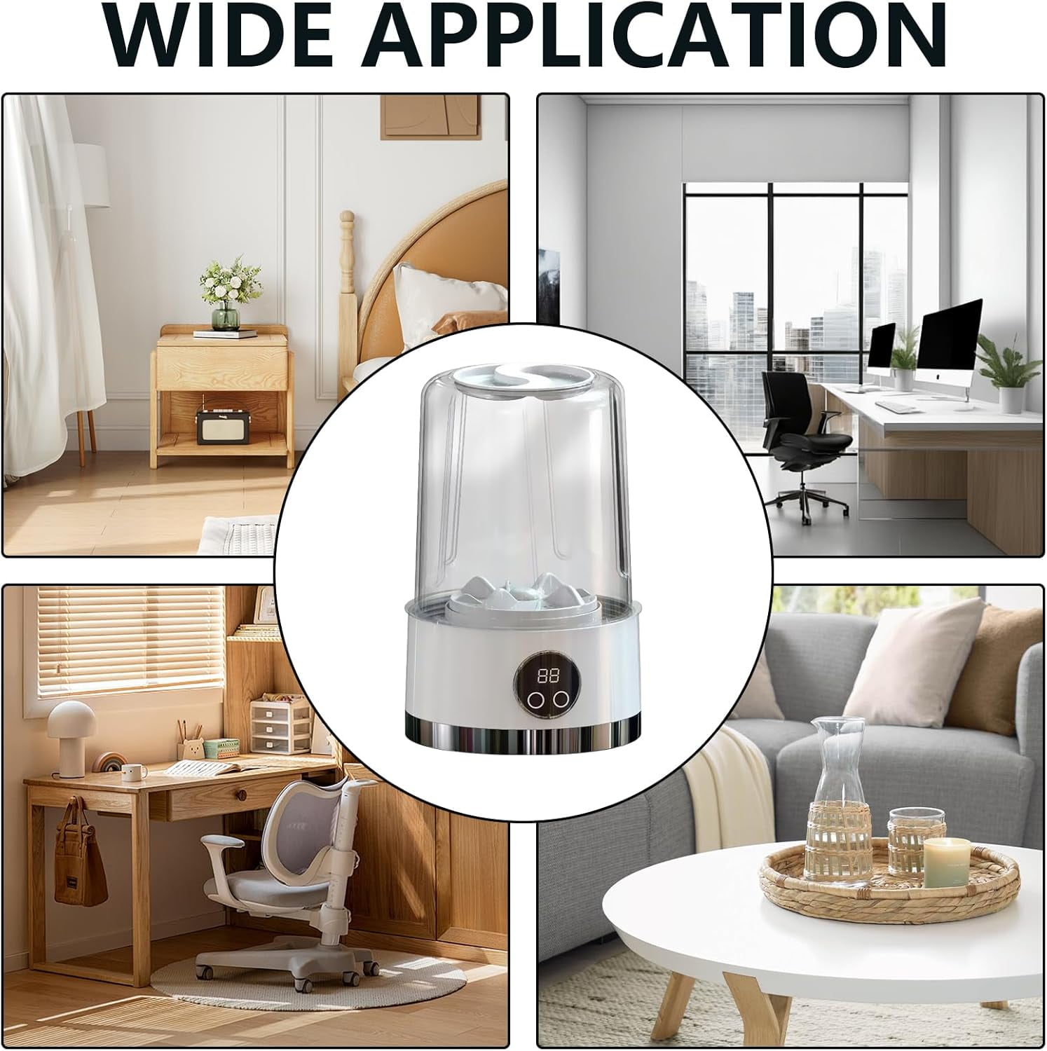 Portable 1L mini washing machine with 2 washing programs