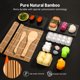 thumbnail image 4 of Kit para hacer sushi Delamu 27 en 1 con tapetes de bambú y cuchillo para sushi, 4 of 8