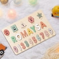 thumbnail image 4 of Jindong Children's Personalized Name Puzzle Wooden Educational Toy Birthday Gift, 4 of 5