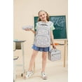 thumbnail image 7 of Daisy Printed Backpacks With Lunch Pack Pencil Case 3pcs, Lightweight Water Resistant Backpack（beige）, 7 of 7