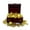 Shiny Gold + Chest, variant on Seven Seas Pirates - Chest Bundle - Chest + Lot of 100 Toy Shiny Gold Pirate Coins