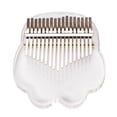 thumbnail image 1 of Labymos Muslady 17-Key Kalimba Thumb Piano Transparent Acrylic Material with Carry Bag Musical Note Stickers Tuning Hammer Cleaning Cloth Musical Gift, 1 of 8
