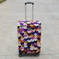 thumbnail image 7 of DODAMOUR Travel Luggage Cover Suitcase Protector, Washable Suitcase Cover Fits 20-22 Inch Luggage, Elastic Suitcase Protective Cover (M, Heart), 7 of 7