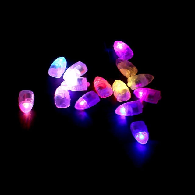 Domqga Waterproof LED Lights, Decor Lights,1 Set/50Pcs Waterproof LED Lights for Paper Lantern Ballon Wedding Party Decor