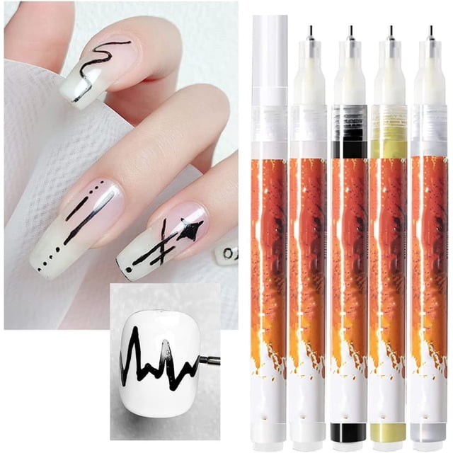 herramientas para uñas, cepillo 3D, punto de seguimiento de uñas, cepillo de flores, cepillo para uñas DIY, cepillo para esmalte de uñas, 1ml