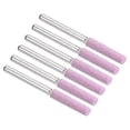 thumbnail image 1 of Unique Bargains 1.6' Length Grinding Stone File, 6 Pack Chainsaw Sharpener Stone Ceramic Bits Grinding Tool, Pink, 1 of 4