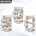 thumbnail image 7 of Yayeee Blank Wall Plate Cover 1-Gang 4.5"x2.7" Home Unused Decorative Outlet, Orange Snow Houses, 7 of 7