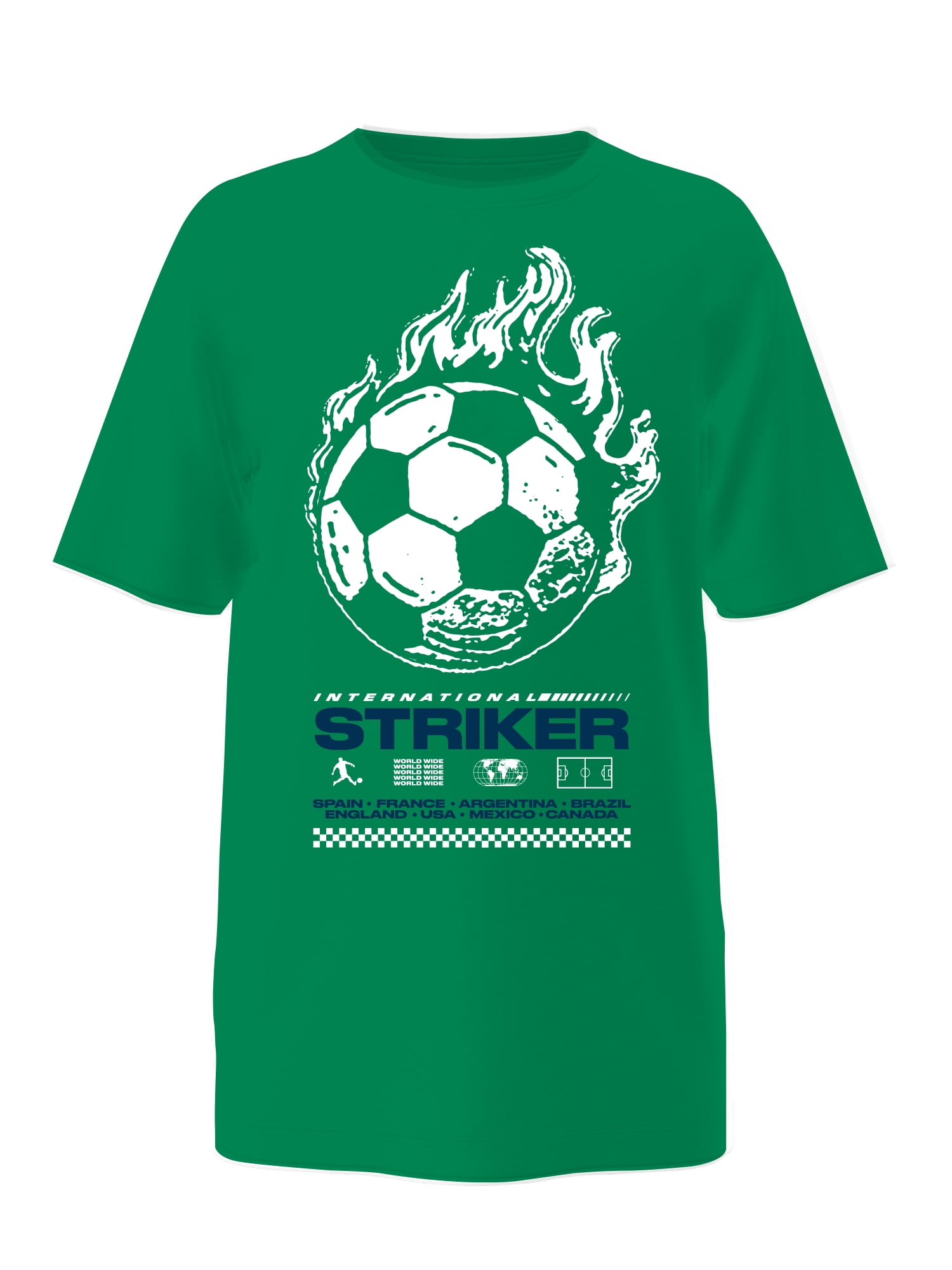 Wonder Nation, Boys' Graphic T-Shirt, Striker, Sizes 4-18