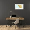 thumbnail image 3 of Jennings 18x12 White Modern Wood Framed Museum Art Print Titled - San Luis Obispo Sheet California Mines, 3 of 4