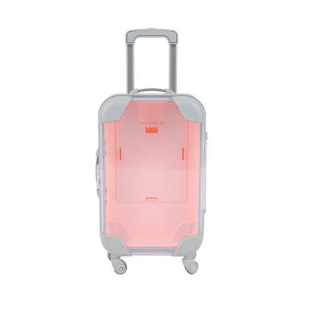 

HOMEMAXS Simulation Traveling Case Toy Plastic Suitcase Toy Kids Role Play Toy Pretend Play Toy