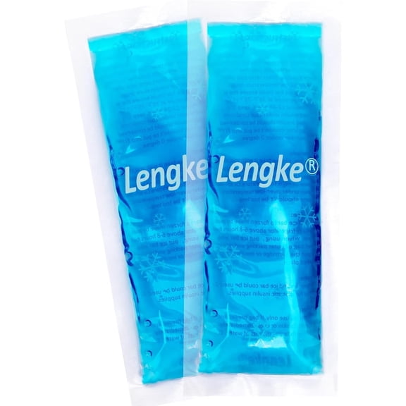 SUNMON 2 Pcs Ice packs - Travel Ice packs Can Be Used for Insulin Cooler Travel Cases, Insulin Pen Cooler Cases, and Medication Coolers (TSA Approved)