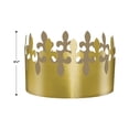 thumbnail image 4 of 72 Pack Beistle Mardi Gras Gold Foil Fleur De Lis Crown, 4 of 10