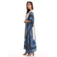 thumbnail image 2 of 21754-ORG-S-M Riviera Sun Long Dashiki Caftan / Caftans for Women (White - Multi, Large-X-Large), 2 of 3