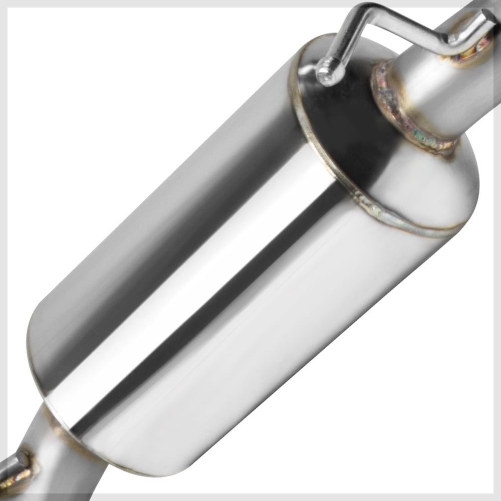 DNA Motoring For 00-04 Toyota Celica GT GTS T230 Cat-Back Exhaust Titanium Style Tip Muffler