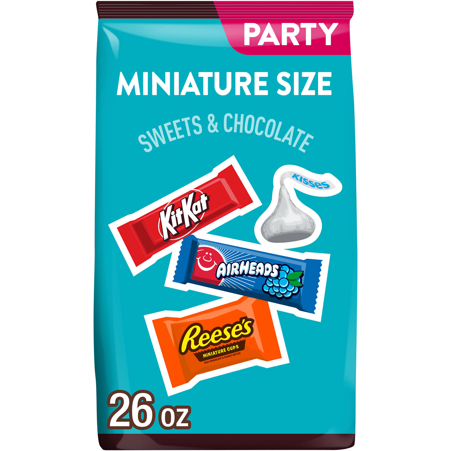 Hershey Miniatures Assorted Candy Party Pack, 26 oz photo 1