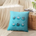 thumbnail image 3 of LALILO Throw Pillow Covers Silver Decoration Happy New Year And Cushion Cover 18" x 18", 2 Pack, 3 of 6