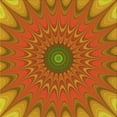 thumbnail image 1 of Ahgly Company Machine Washable Indoor Square Transitional Lava Red Area Rugs, 5' Square, 1 of 7