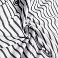 thumbnail image 3 of Uinagy Men's Striped Button Jumpsuit Pajamas, 3 of 4