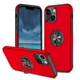 thumbnail image 2 of XPM for Google Pixel 10 /Pixel 10 Pro Phone Case, Military Grade Hybrid Case with Flat Metal Ring 360° Rotation Kickstand, Slim Fit Back Hard PC Cover for Pixel 10 / 10 Pro (Red), 2 of 9