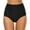 Black, variant on Linfrsh Womens Cheeky High Waisted Bikini Bottoms Full Coverage Swimsuit Bottom Adjustable Tie Ruched Swim Briefs Plus Size Bikini Bottom Army Green,2XL