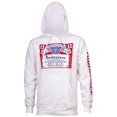 thumbnail image 1 of Budweiser 797618-TG Budweiser Hoodie Homme Blanc Bière - Extra Large, 1 of 3