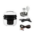 thumbnail image 2 of GROWTH TANK 24V 220V Portable Car 2L Electric Rice Cooker Versatile 20x20cm Food Steamer, 2 of 9